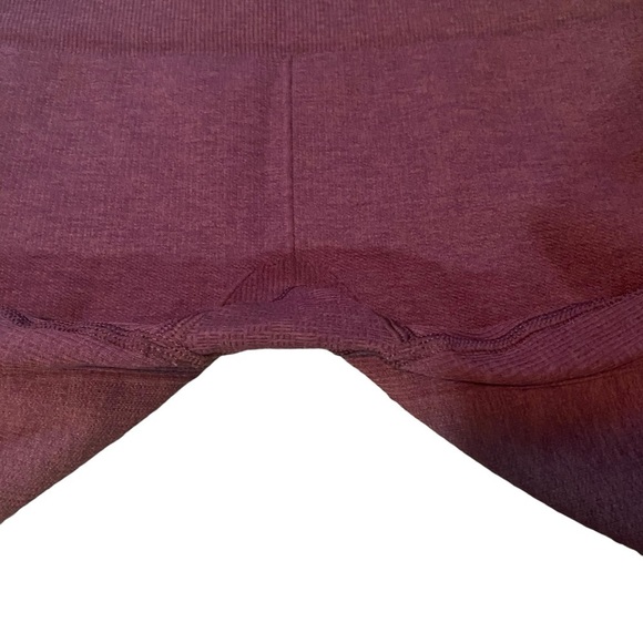 Lululemon In The Flow Crop II Bordeaux Drama Maroon Sz 4 - Picture 9 of 12